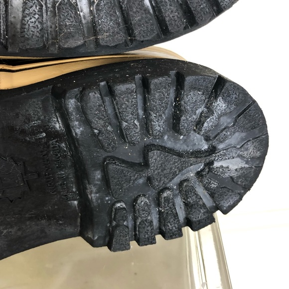 SOREL VINTAGE Buff Caribou Duck Boots Mens 13 Made in Canada Wool lined - Picture 9 of 10